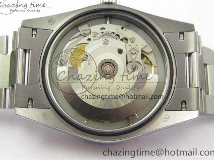 0521 Day-Date 36 SS 128239 Bp Maker Best Edition White MOP Dial Crystral Markers on President Bracelet FlexibleFit 3153